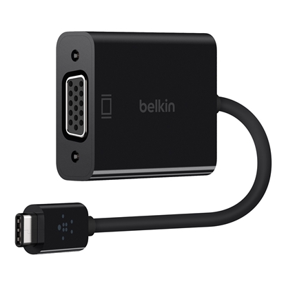 Picture of Belkin USB-C\VGA USB graphics adapter Black