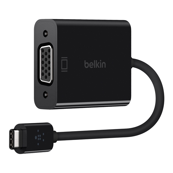 Picture of Belkin USB-C\VGA USB graphics adapter Black