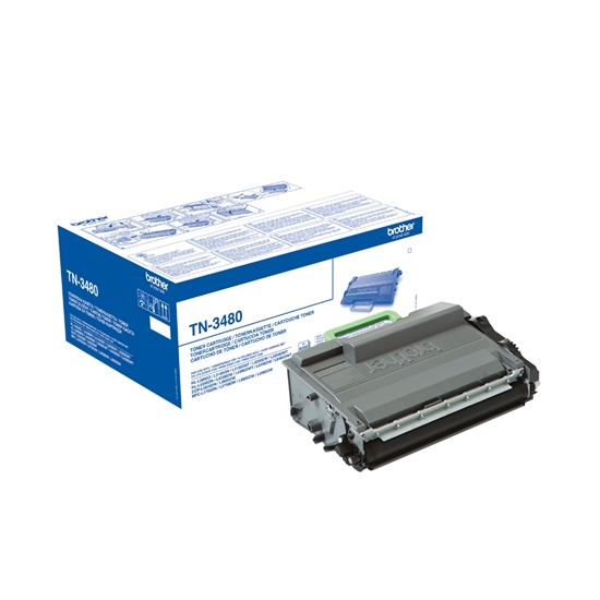 Picture of Brother TN-3480P toner cartridge 1 pc(s) Original Black