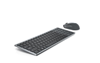 Изображение DELL KM7120W keyboard Mouse included RF Wireless + Bluetooth QWERTY Nordic Grey, Titanium