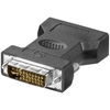 Picture of Logilink | DVI-I male Dual-Link (24+5 pin) > VGA female HD (15-pin) | Black | DVI -I | VGA