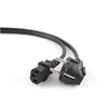 Изображение Cablexpert | PC-186-VDE-3M Power cord (C13), VDE approved, 3 m | Black