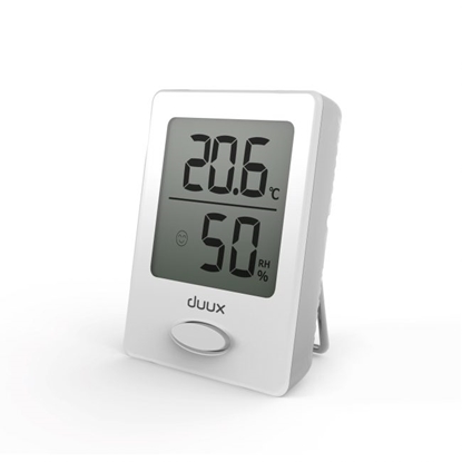 Attēls no Duux | Sense | White | LCD display | Hygrometer + Thermometer