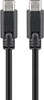 Picture of Goobay 67976 USB-C 3.1 generation 1 cable, black, 1m | Goobay | USB-C Charge Cable USB-C male | USB-C male