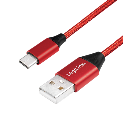 Attēls no Logilink | USB 2.0 Cable | CU0148 | USB-C to USB-A USB-C Male | USB-A Male