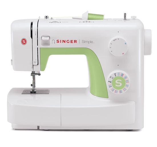 Picture of Singer | Sewing Machine | Simple 3229 | Number of stitches 31 | Number of buttonholes 1 | White/Green