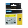 Picture of Dymo Rhino Heat-Shrink Tube 24 mm x 1,5 m black to yellow