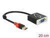 Изображение Delock Adapter USB 3.0 Type-A male - VGA female