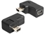 Изображение Delock Adapter USB-B mini 5 pin male  female 90angled