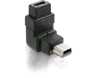 Picture of Delock Adapter USB-B mini 5pin malefemale 90angled