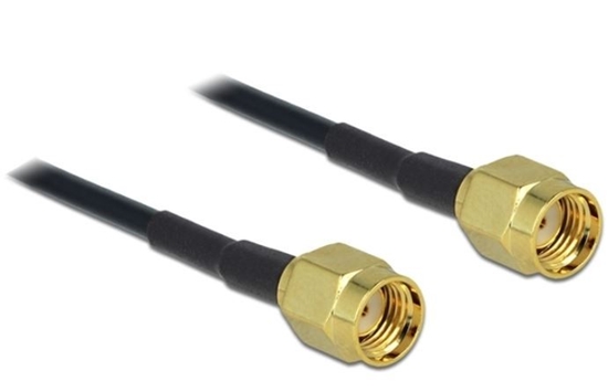 Picture of Delock Antenna Cable RP-SMA Plug  RP-SMA Plug 320 mm