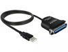 Изображение Delock USB 1.1 to Printer Adapter Cable 0.8 m