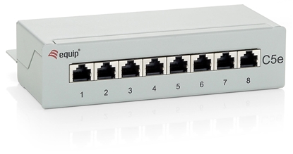 Picture of Equip 8-Port Cat.5e Desktop Patch Panel, Light Grey