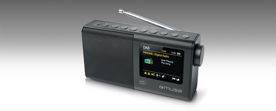 Picture of Muse | Portable Radio | M-117 DB | AUX in | Black | Portable | FM, DAB/DAB+