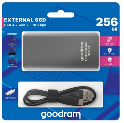 Picture of Goodram HL100 256 GB Grey