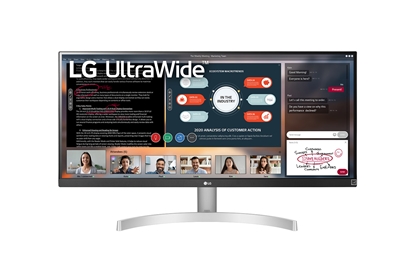 Attēls no LG 29WN600-W computer monitor 73.7 cm (29") 2560 x 1080 pixels UltraWide Full HD LED Black