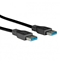 Attēls no ROLINE USB 3.0 Cable, Type A M - A M 3.0 m