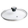 Picture of Tefal 28097612 pan lid Round Black, Stainless steel, Transparent