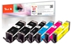 Picture of Peach PI100-337 ink cartridge 6 pc(s) Standard Yield Black, Cyan, Magenta, Yellow