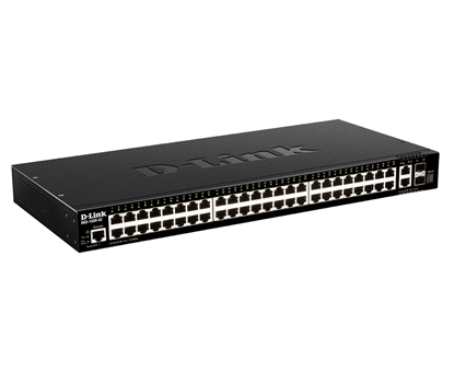 Picture of D-Link DGS-1520-52 network switch Managed L3 10G Ethernet (100/1000/10000) 1U Black