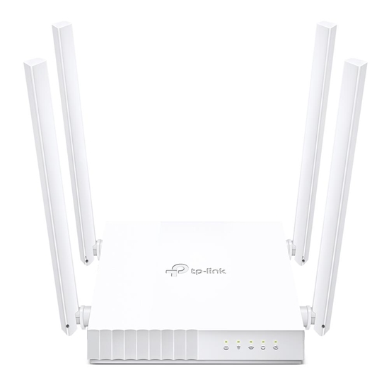 Picture of TP-LINK ARCHER C24 wireless router Fast Ethernet Dual-band (2.4 GHz / 5 GHz) White