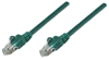 Picture of Intellinet Network Patch Cable, Cat5e, 3m, Green, CCA, U/UTP, PVC, RJ45, Gold Plated Contacts, Snagless, Booted, Lifetime Warranty, Polybag