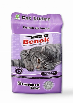 Изображение Certech Super Benek Standard Lavender - Cat Litter Clumping 25 l (20 kg)