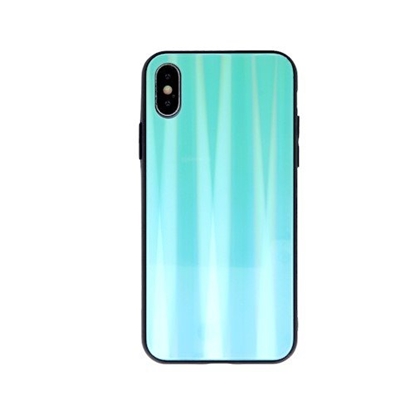 Picture of Mocco Aurora Glass Back Case for Apple iPhone 7 / 8 / SE 2020 Blue