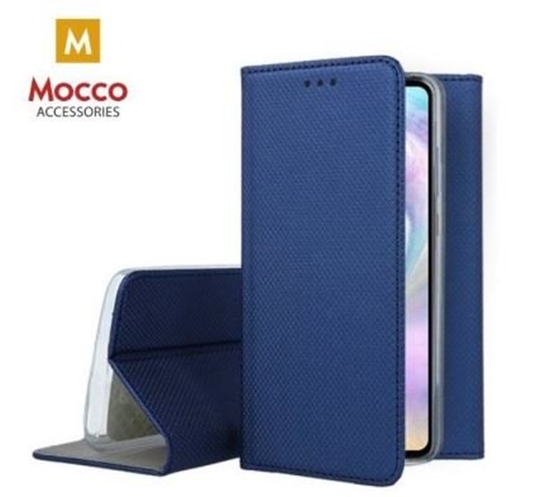 Picture of Mocco Smart Magnet Book Case For Samsung Galaxy S21 Blue