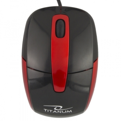 Picture of Titanium TM108K BARRACUDA 3D WIRED OPTICAL MOUSE USB BLACK