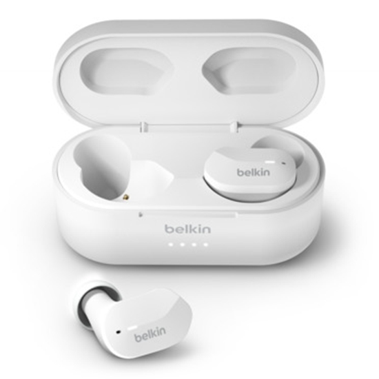 Изображение Belkin AUC001BTWH headphones/headset Wireless In-ear Music Micro-USB Bluetooth White