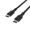 Picture of Belkin USB-C/USB-C Cable 1m PVC, black CAB003bt1MBK