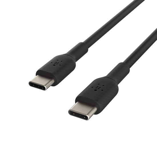 Picture of Belkin USB-C/USB-C Cable 1m PVC, black CAB003bt1MBK