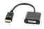 Изображение Adapter AV Cabletech DisplayPort - DVI-D czarny (KOM0981)