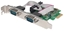 Attēls no Manhattan PCI Express Card, 2x Serial DB9 ports, 2.5 Mbps, x1 x4 x8 x16 lane buses, Standard/Low Profile PCI, Three Year Warranty, Box