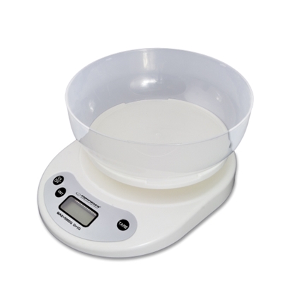 Picture of Esperanza EKS007 KITCHEN SCALE WITH BOWL COCONUT