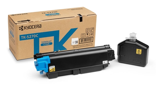 Picture of KYOCERA TK-5270C toner cartridge 1 pc(s) Original Cyan