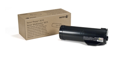 Attēls no Xerox Genuine Phaser 3610 / WorkCentre 3615 Toner Cartridge (14000 pages) - 106R02722