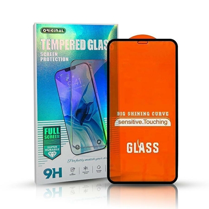 Picture of Timy Original Full Face / Full Glue Tempered Glass with Frame Samsung Galaxy A42 5G Black