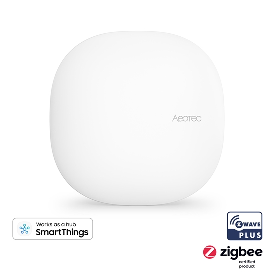 Picture of Aeotec Smart Home Hub - Works as a SmartThings Hub, EU, Z-Wave, Zigbee 3.0, WiFi | AEOTEC | Smart Home Hub | GP-AEOHUBV3EU | Z-Wave, Zigbee 3.0, WiFi