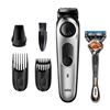 Picture of Braun All-in-one BT5260 beard trimmer Battery 39 2 cm Wet & Dry Grey