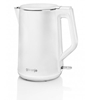 Изображение Gorenje | Kettle | K15DWW | Electric | 2200 W | 1.5 L | Plastic + metal | 360° rotational base | White