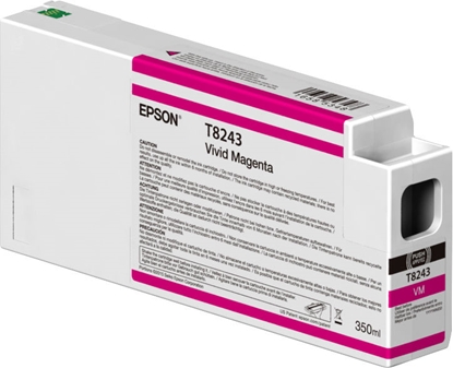 Picture of Epson Singlepack Vivid Magenta T824300 UltraChrome HDX/HD 350ml