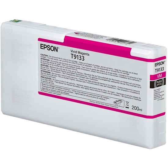 Picture of Epson T9133 Vivid Magenta Ink Cartridge (200ml)