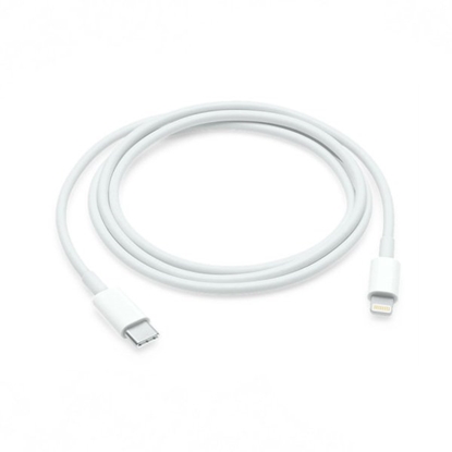 Attēls no Mocco Lightning to USB Type-C Data and Charger Cable 1m White