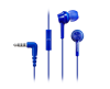 Picture of Panasonic | Canal type | RP-TCM115E-A | Wired | In-ear | Microphone | Blue