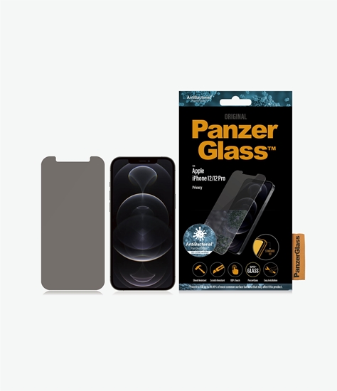 Picture of PanzerGlass | Apple | For iPhone 12/12 Pro | Tempered Glass | Transparent | Privacy glass