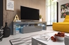 Picture of Cama TV stand TORO 158 grey/grey gloss