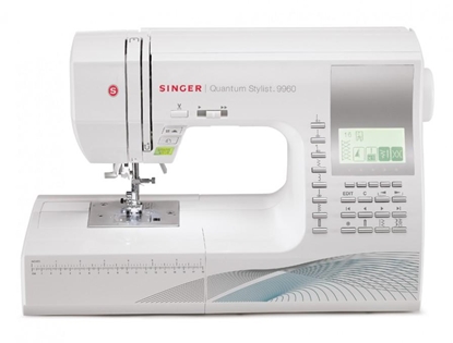 Picture of Singer | Sewing Machine | Quantum Stylist™ 9960 | Number of stitches 600 | Number of buttonholes 13 | White