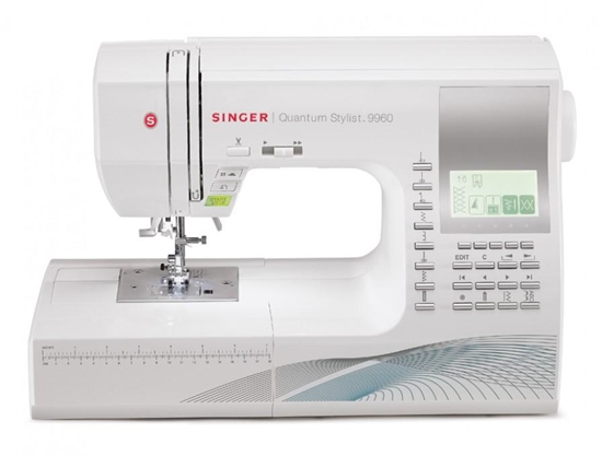 Picture of Singer | Sewing Machine | Quantum Stylist™ 9960 | Number of stitches 600 | Number of buttonholes 13 | White